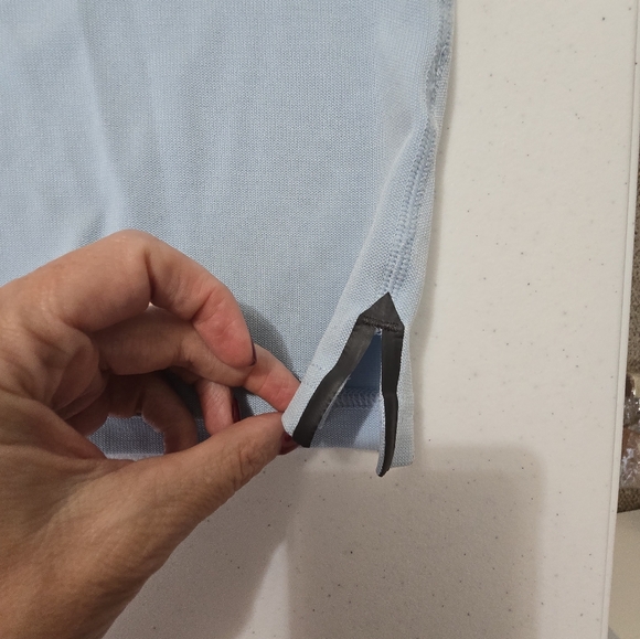 Rhone Light Blue Regata Pique Performance Golf Polo Men's XXL - Picture 5 of 7